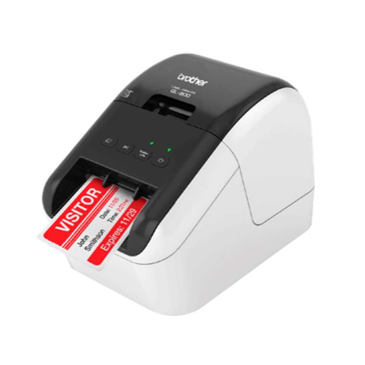 BROTHER - IMPRESORA ETIQUETADORA BROTHER QL-800 IMPRIME A NEGRO Y ROJO P-NQL800