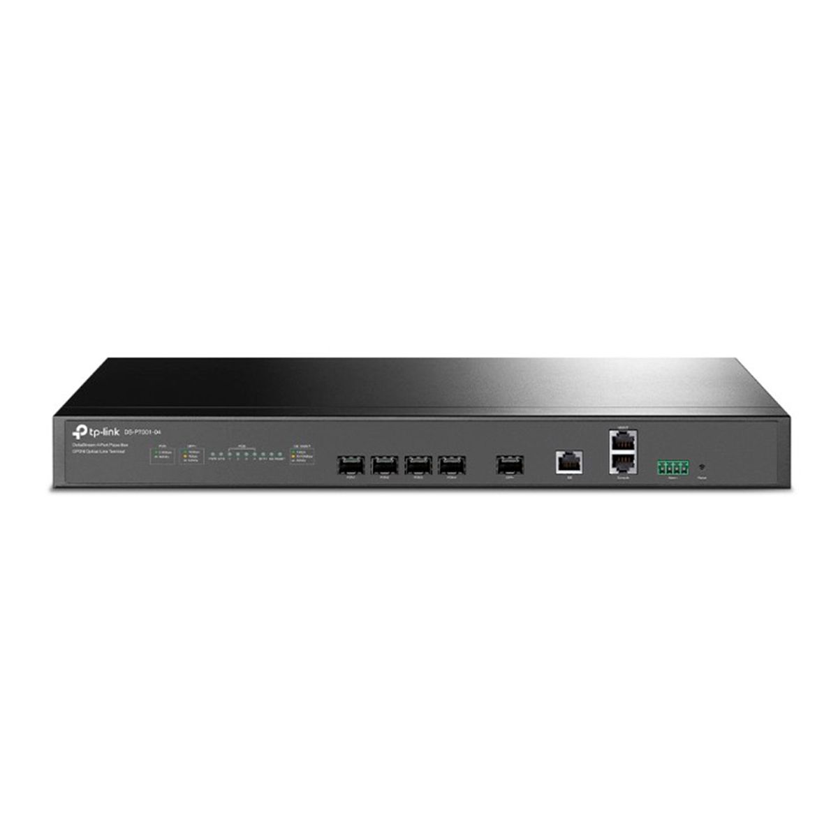 TP LINK - TERMINAL DE LINEA OPTICA GPON PIZZA-BOX 4 PUERTOS P-NDS-P7001-04