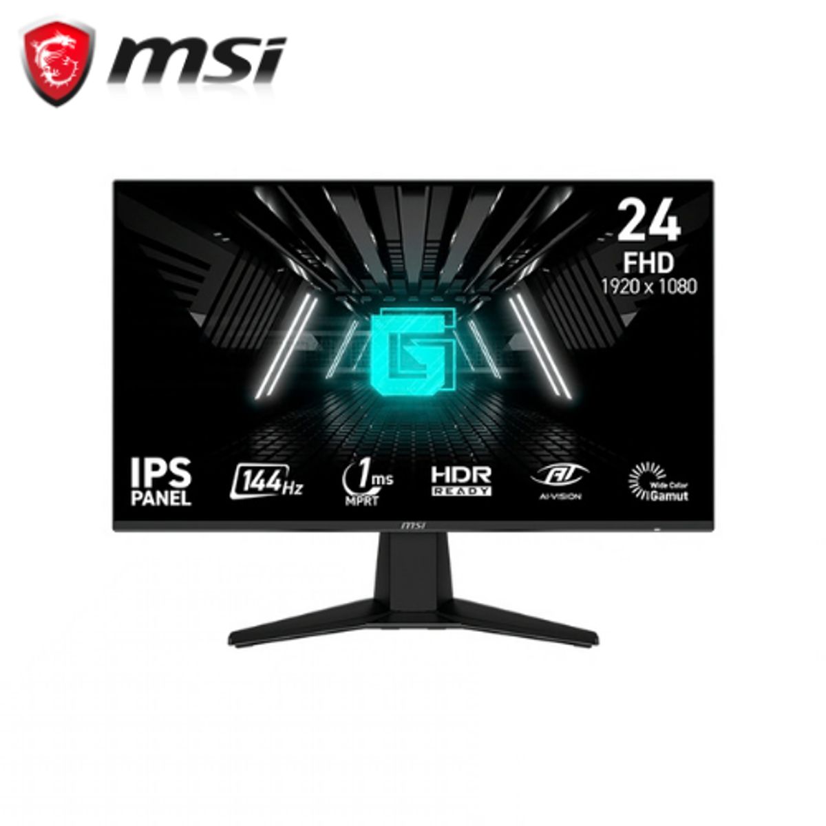 MSI - MONITOR GAMING MSI G242L E14 23.8Pulgadas 144HZ 1MS IPS FHD