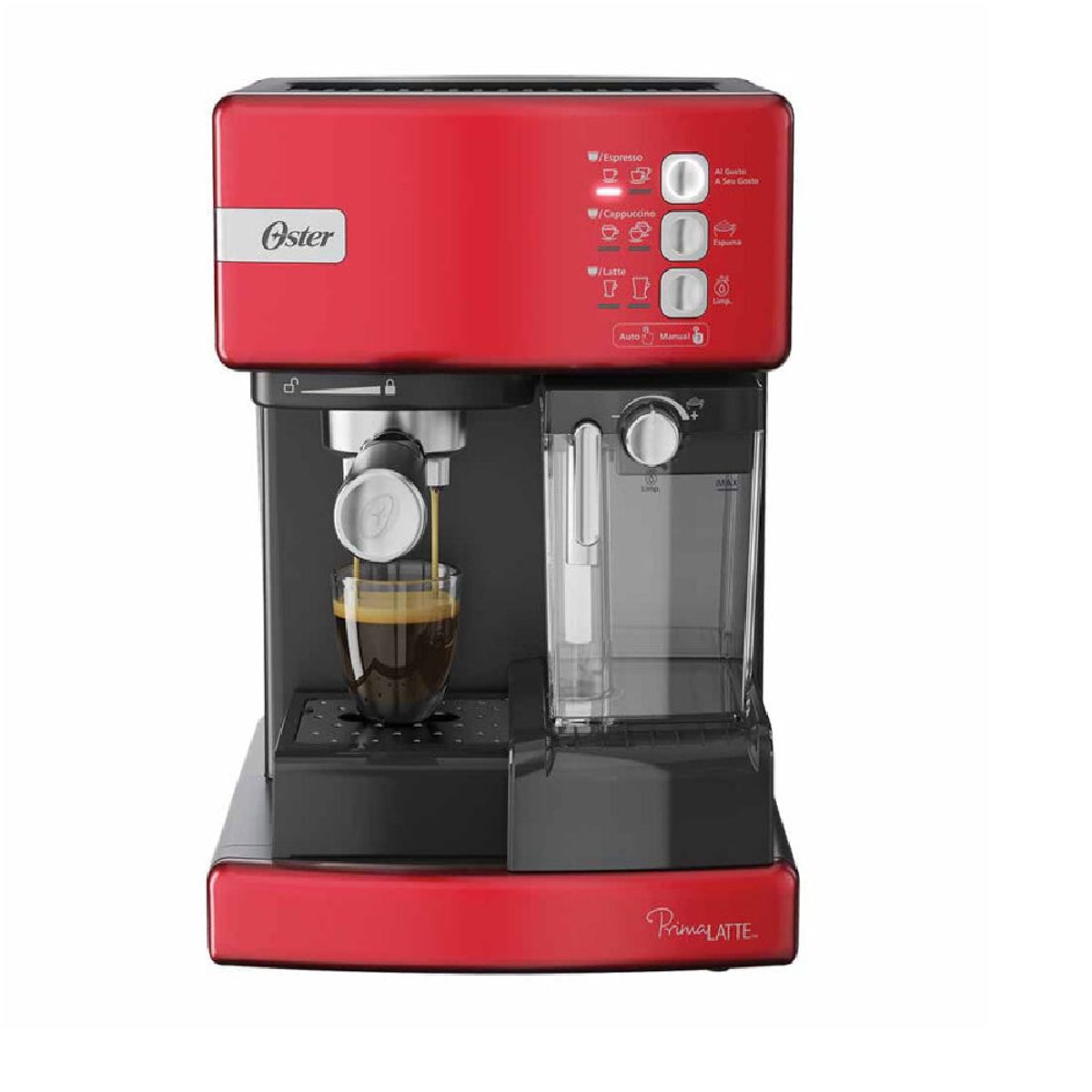 OSTER - Cafetera Oster BVSTEM6603R-053 Automática de Espresso Prima Latte