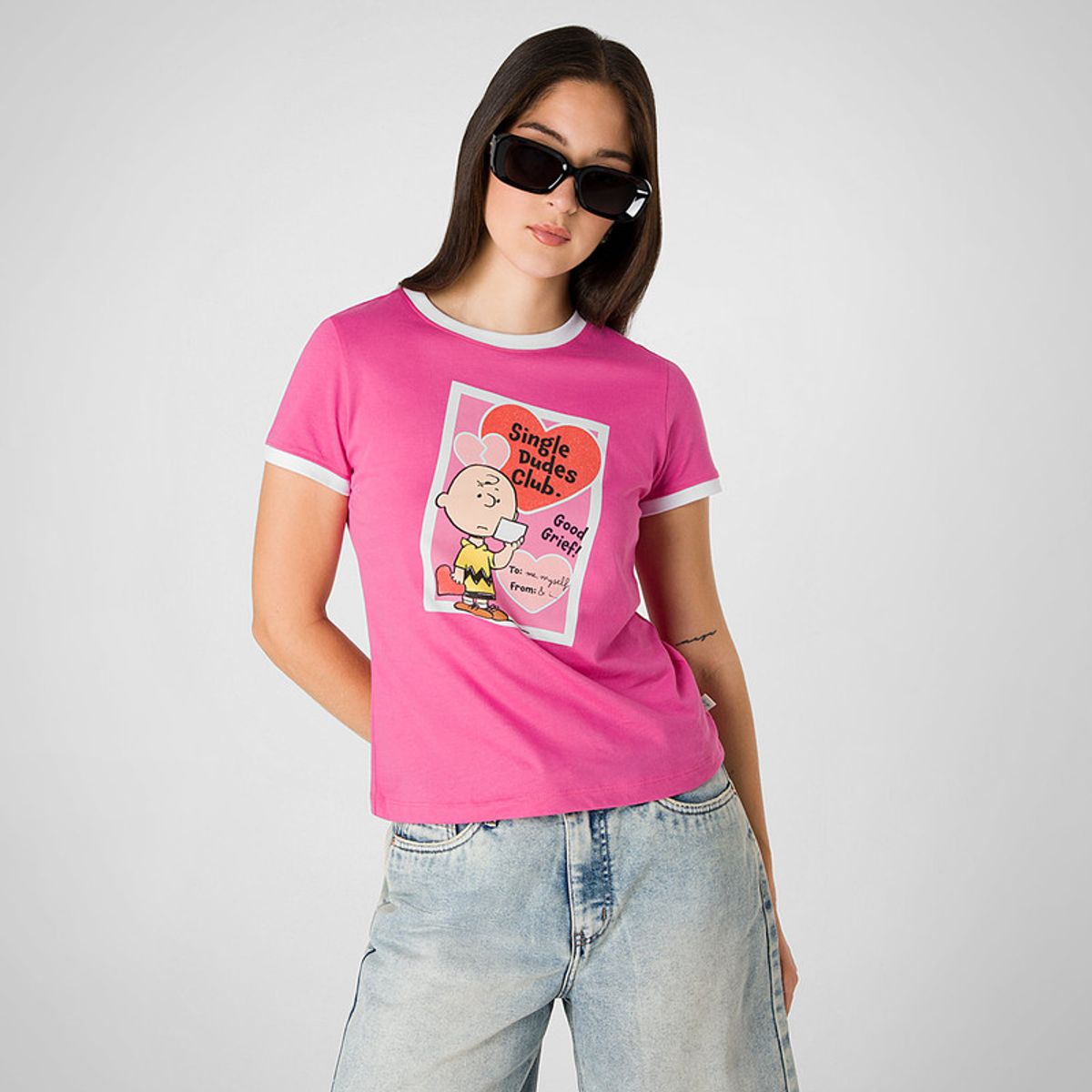 SQUEEZE - Polos Polo Moda Jersey Jeny-Snoopy Mujer