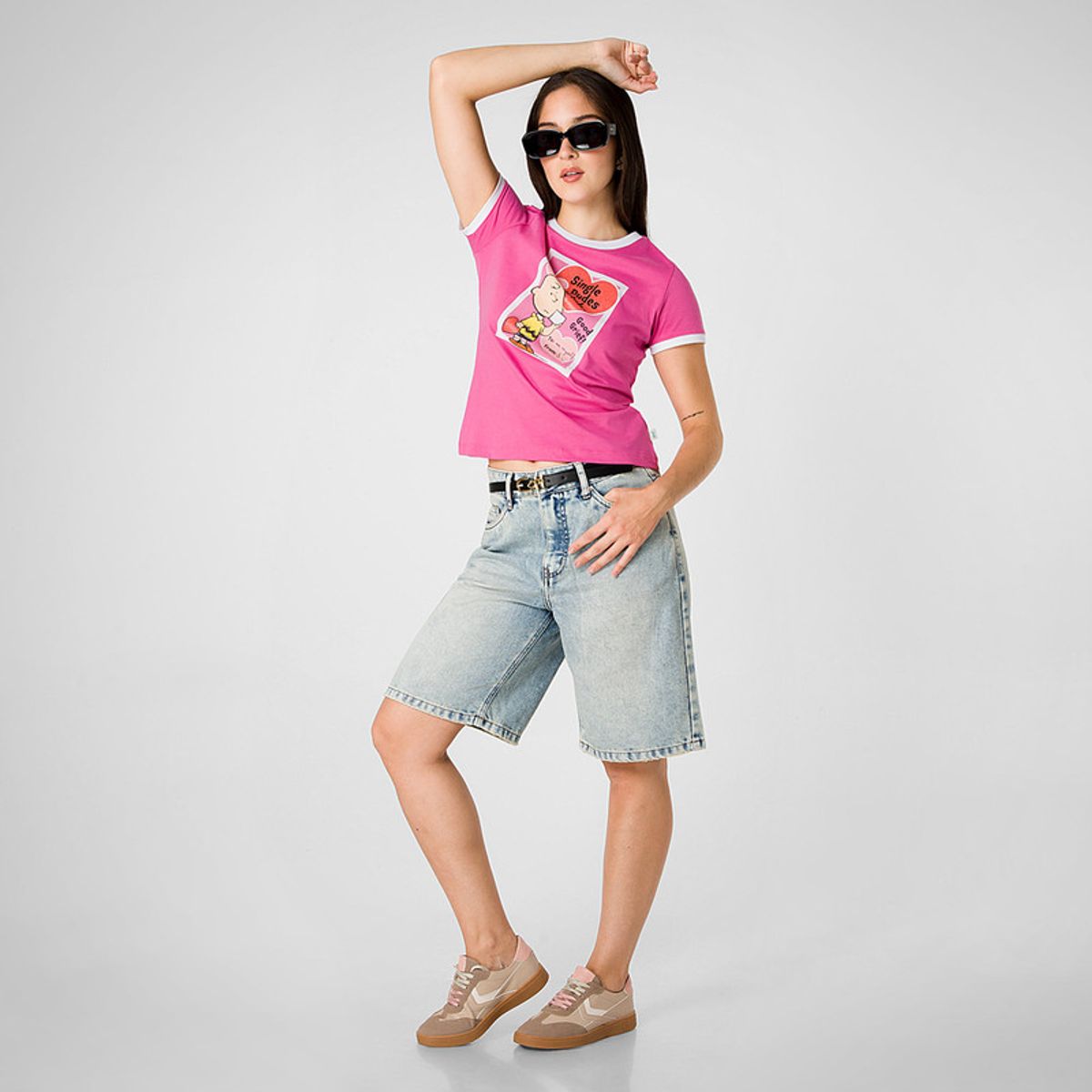 SQUEEZE - Polos Polo Moda Jersey Jeny-Snoopy Mujer