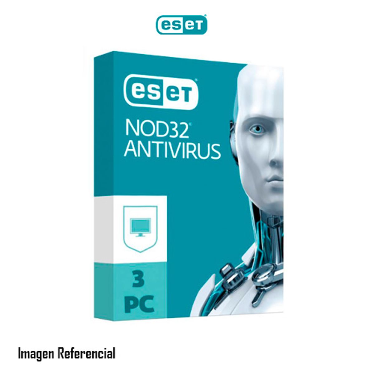 ESET NOD32 - ANTIVIRUS ESET NOD32 EDICION 2023 PARA 3 DISPOSITIVOS 1 AÑO P-N S11020192