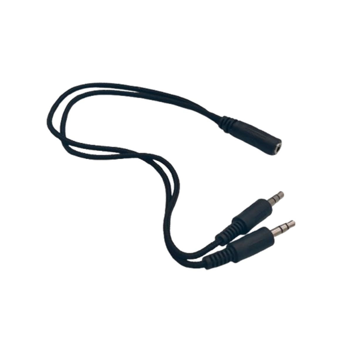 GENERAL - ADAPTADOR DE AUDIO SPLITTER 1 PLUG 3.5MM A 2 PLUG 3.5MM