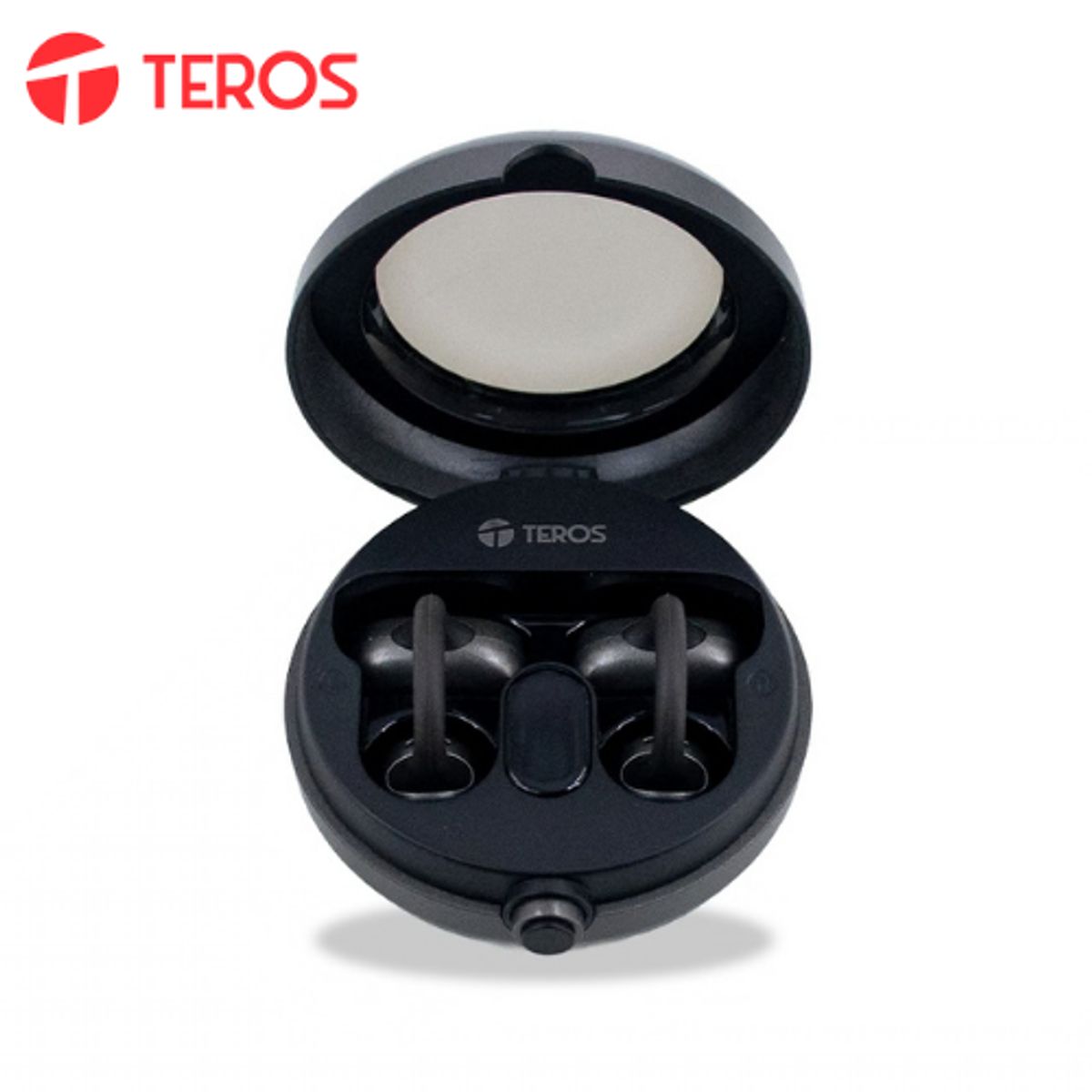 TEROS - Audífonos Inalámbricos TEROS TE-80712N, Bluetooth, Carga Tipo C, Negro Titanium