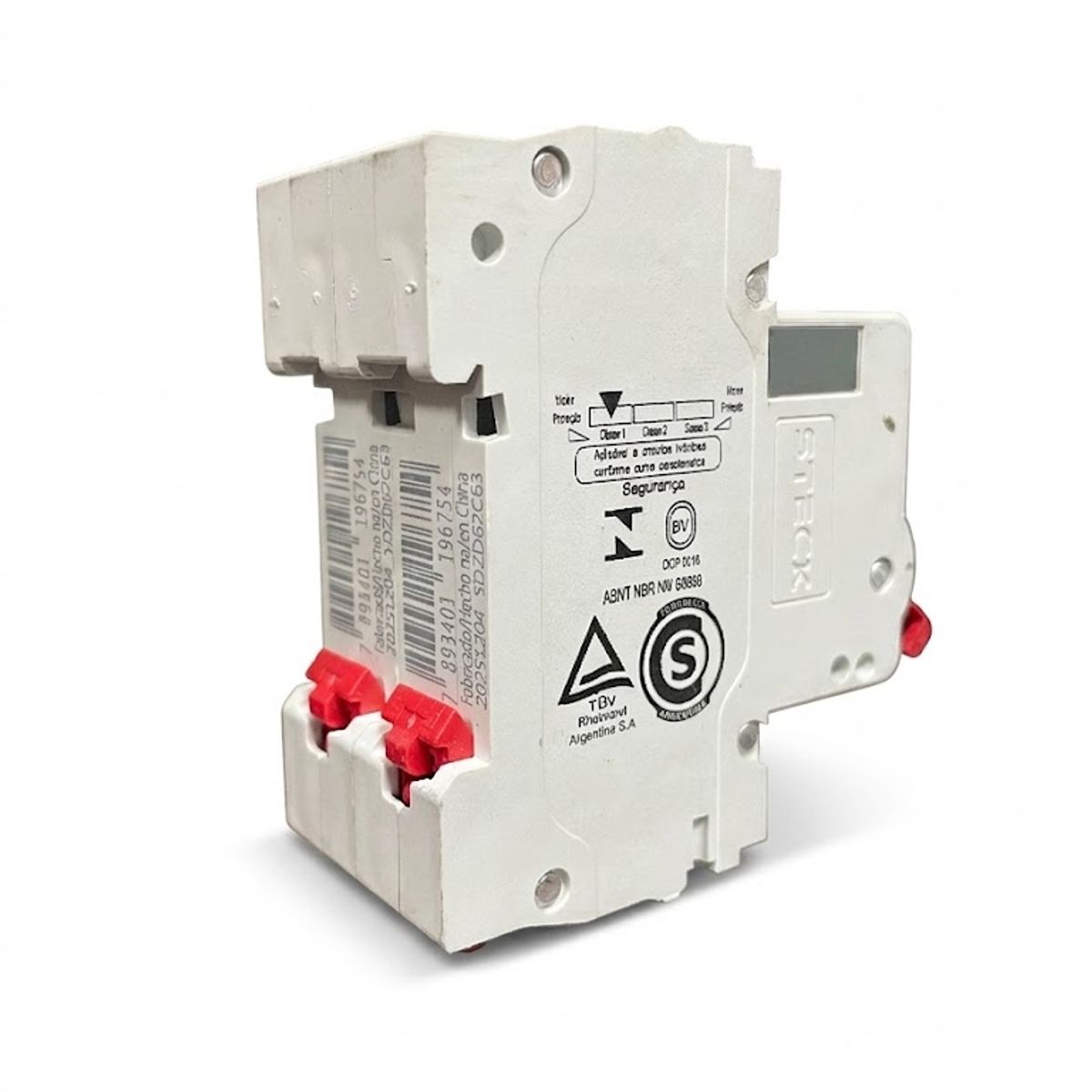 Llave térmica Interruptor Termomagnético 2P 32A 10KA 400V STECK, marca STECK - Foto 2