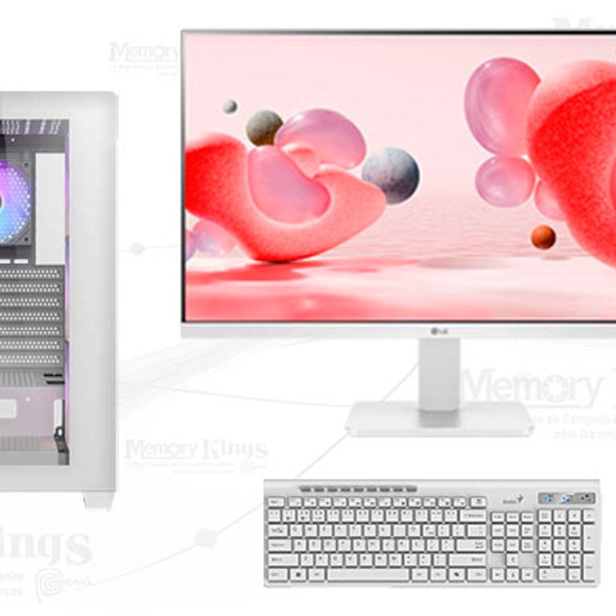 INTEL - Computadora Enovu Intel Core i5-12600K 16GB 512GB SSD 24" Intel UHD 770 Windows 11 Pro