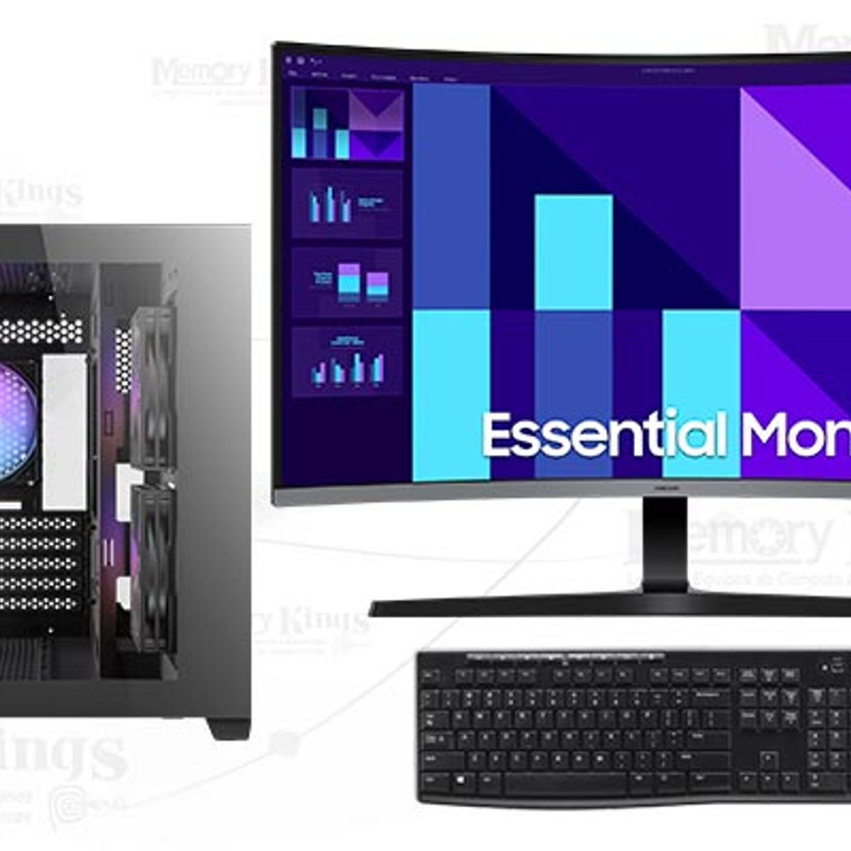 INTEL - Computadora Enovu Intel Core i5-12600K 16GB 512GB SSD 32" Intel UHD 770 Windows 11 Pro