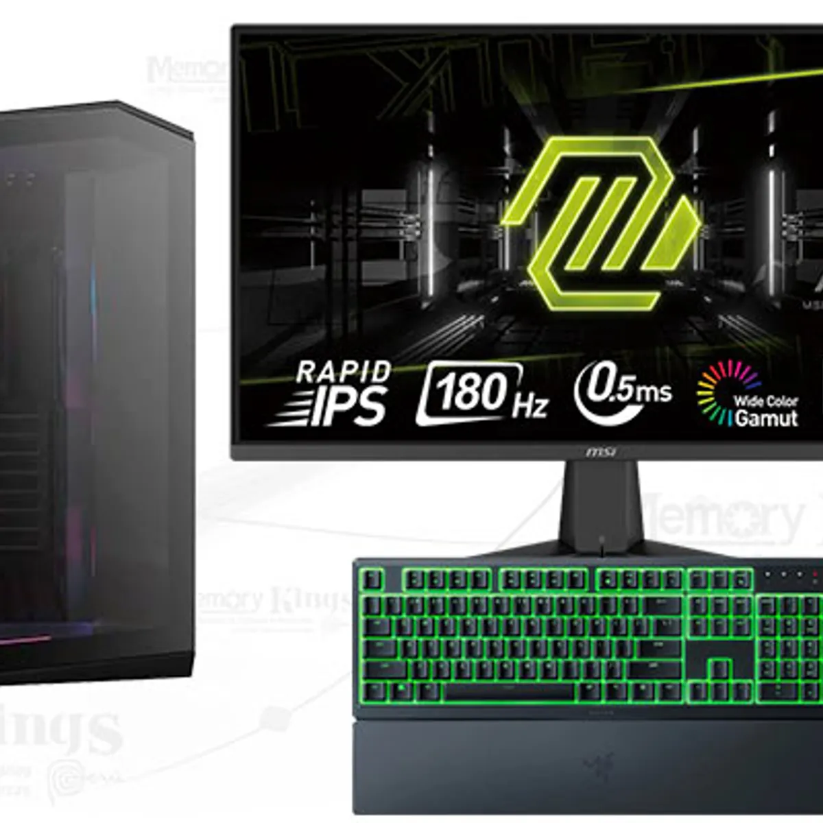 INTEL - Computadora Enovu Intel Core i9-12900KF 16GB 1TB SSD 27" RTX 5060 8GB Windows 11 Pro