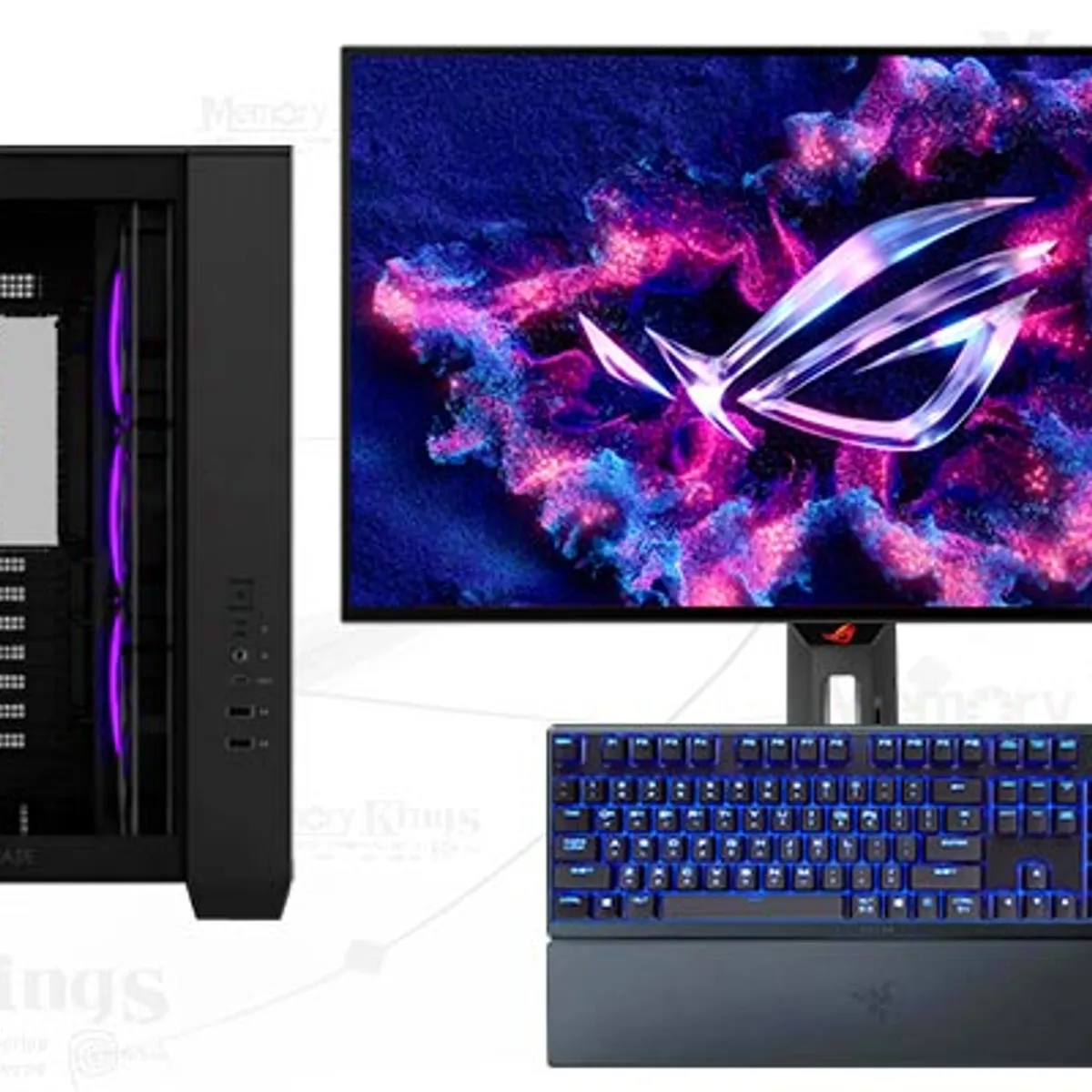 INTEL - Computadora Enovu Intel Core Ultra 7 265KF 16GB 1TB SSD 27" RTX 5060 8GB Windows 11 Pro