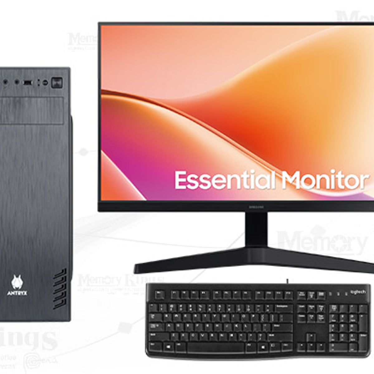 AMD - Computadora Enovu AMD Ryzen 3 3200G 16GB 512GB SSD 24" Radeon Vega 8 Windows 11 Pro