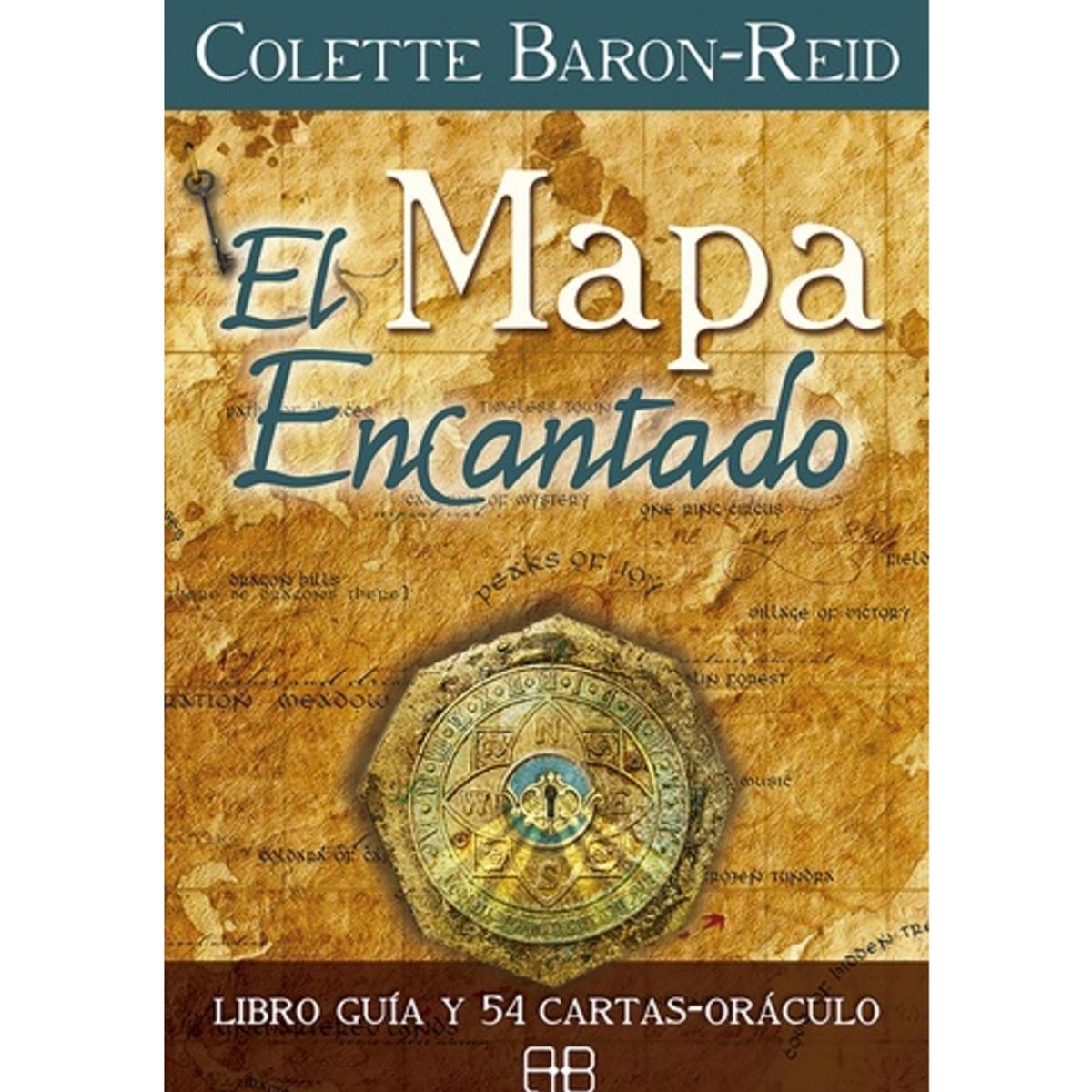 GENERICO - EL MAPA ENCANTADO: LIBRO GUIA Y 54 CARTAS-ORACULO - Colette Baron-Reid