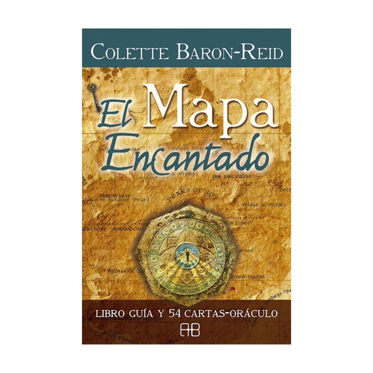 GENERICO - EL MAPA ENCANTADO: LIBRO GUIA Y 54 CARTAS-ORACULO - Colette Baron-Reid