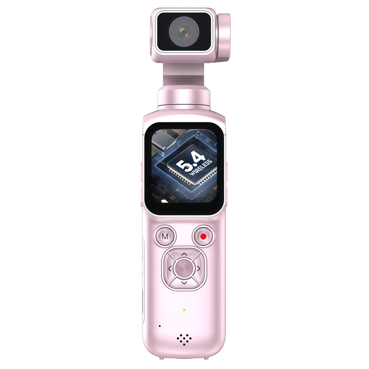 RENVMEXY - Cámara Deportiva 4K WiFi 64MP + Rotación 330° + 31 Filtros - Ideal para Vlogs
