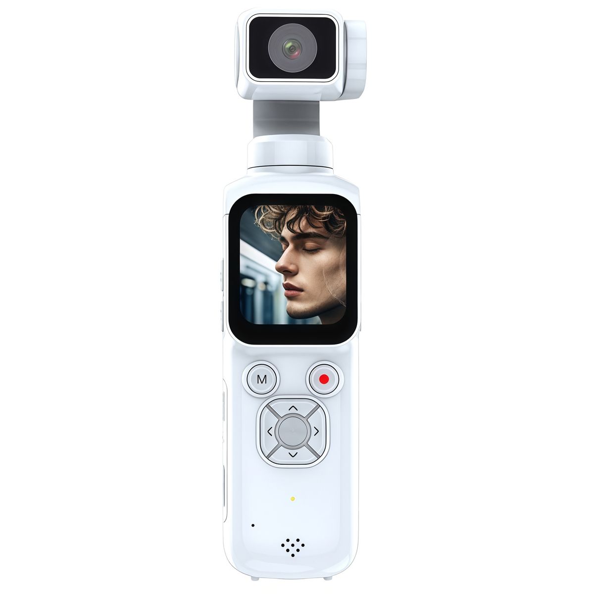 RENVMEXY - Cámara Deportiva 4K WiFi 64MP + Rotación 330° + 31 Filtros - Ideal para Vlogs