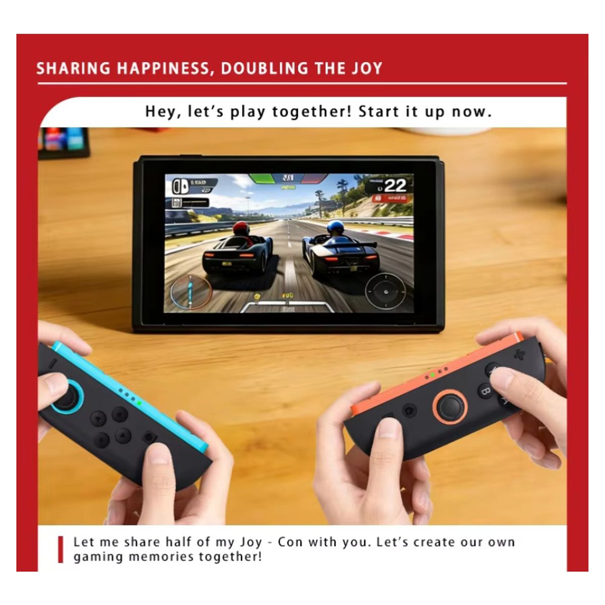CORRERREY - El control inalámbrico Bluetooth es adecuado para Switch 2 Joy - con Gamepad ns, Gamepad Replacement