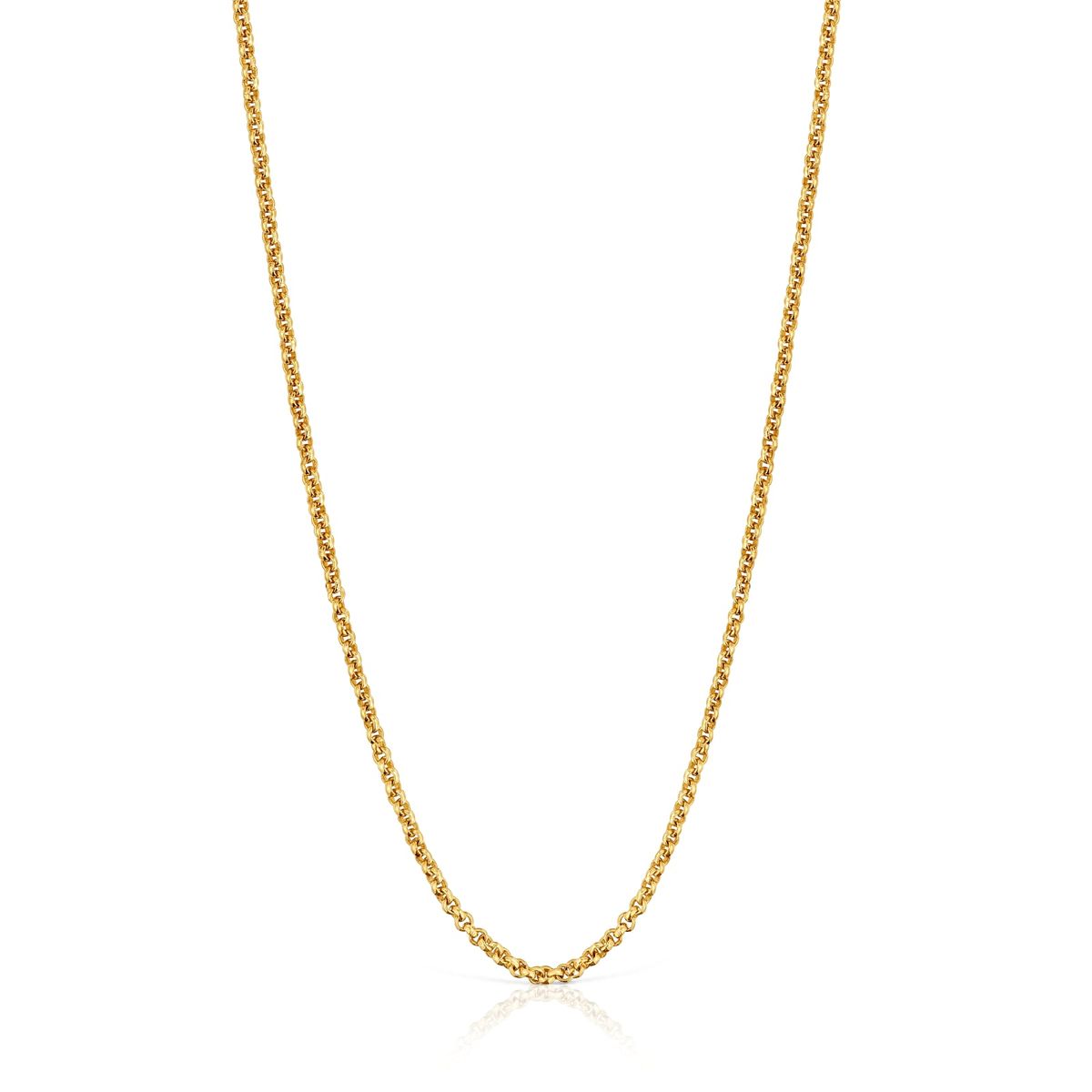 TOUS - GARGANTILLA PLATA 1 LEY BA O ORO 50CM