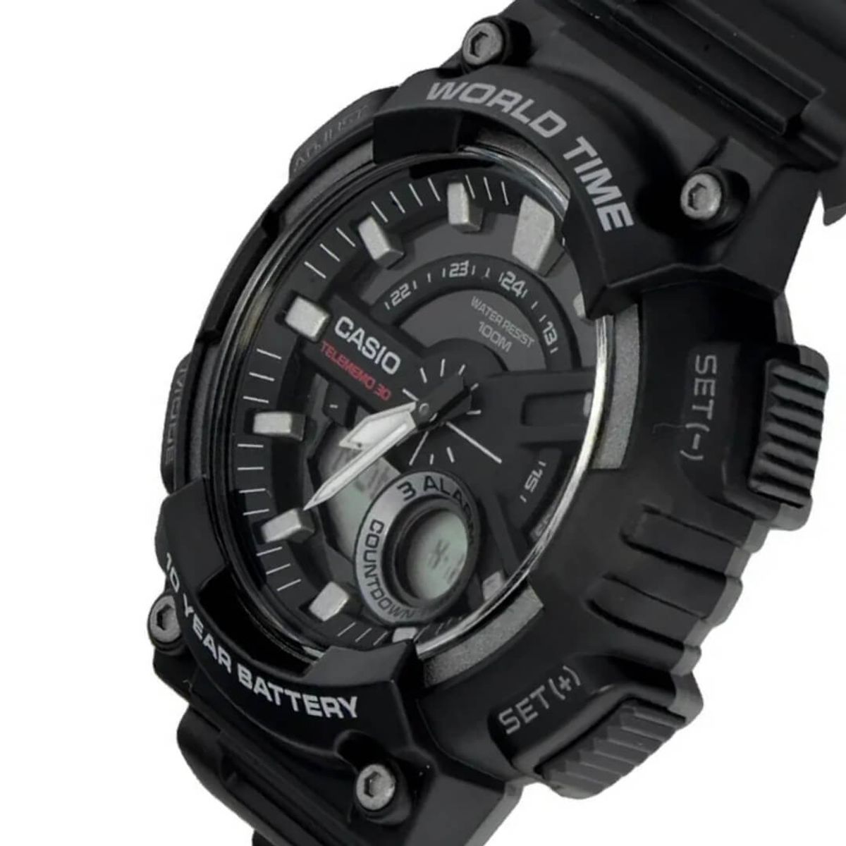 CASIO - Reloj Casio AEQ-110W-1BV Hombre Resina Negro