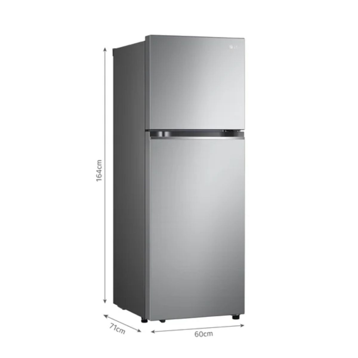 LG - Refrigeradora LG Top Freezer 315L GT31BPP con DoorCooling+ y Compresor Smart Inverter