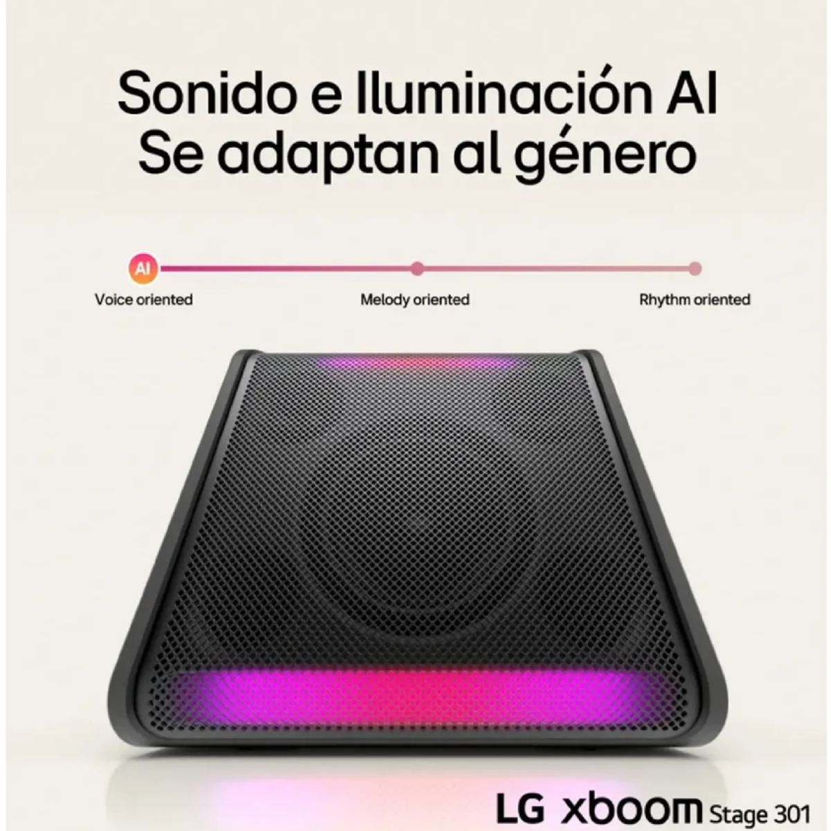 LG - Parlante Bluetooth LG XBOOM STAGE 301 120W IPX4