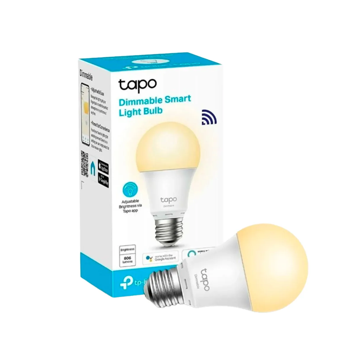 TP LINK - BOMBILLA SMART TP-LINK TAPO L510E WI-FI REGULABLE P-N 0184500330