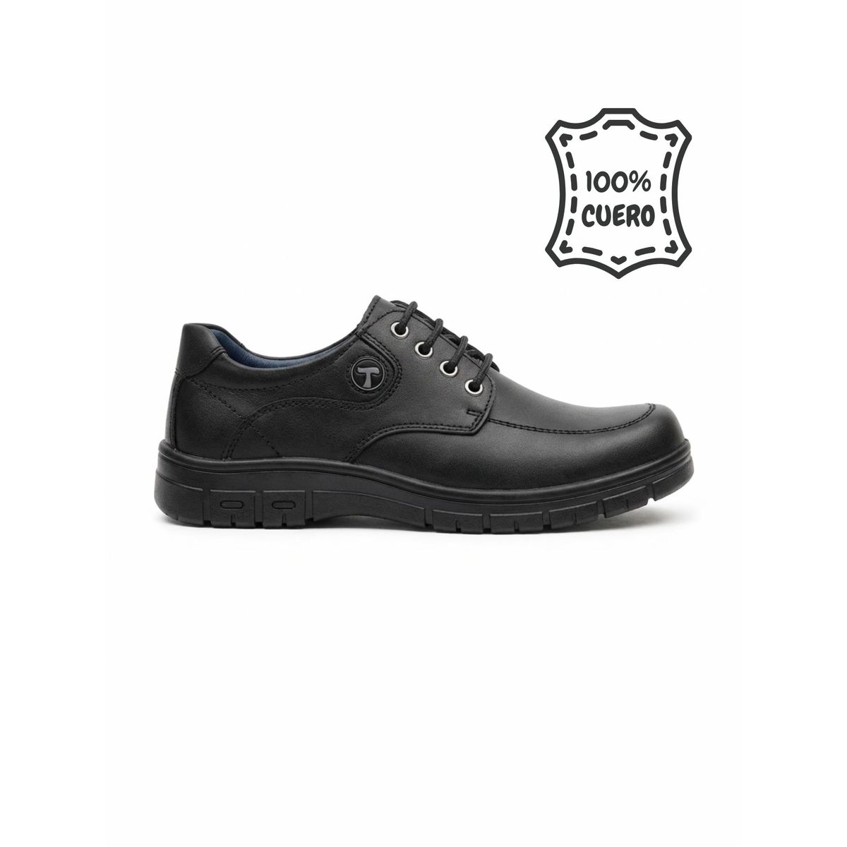 TIERNITOS - Zapato escolar de Niño Cuero