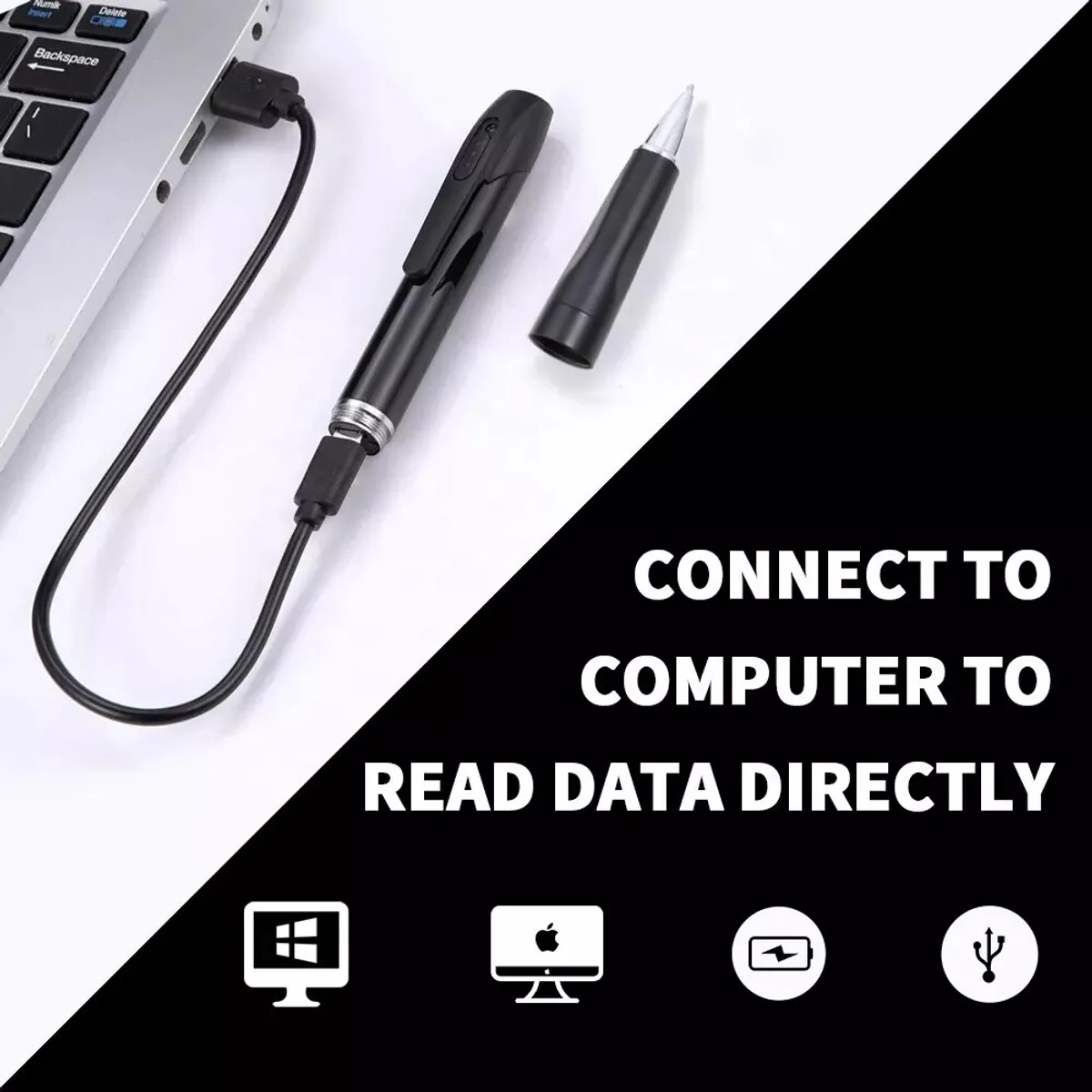 GENERICO - Camara Lapicero Espia Full HD 2026- con 128GB memoria