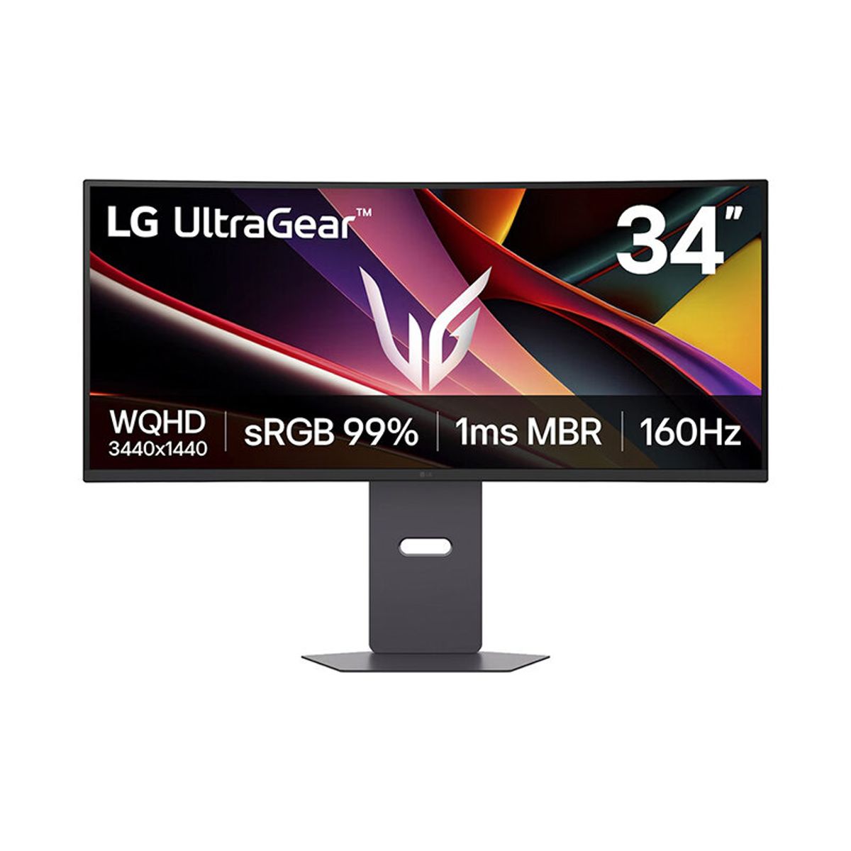 LG - Monitor Gaming LG UltraGear G6, 34 CurvoWQHDVA160Hz1ms MBRHDMI x2DP