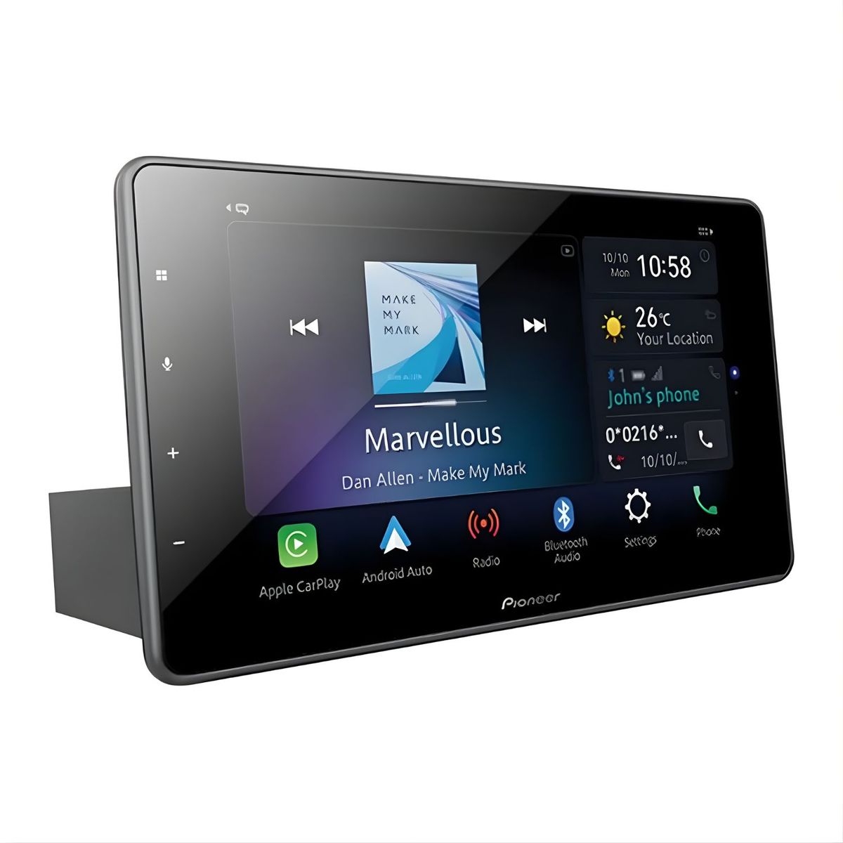 PIONEER - Autoradio Multimedia Táctil Pioneer DMH-ZF8550BT 9 Apple CarPlay y Android Auto