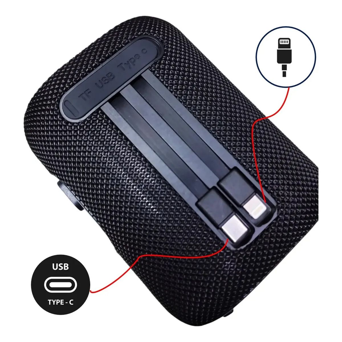 LIDIMI - Parlante Power Bank Lidimi LD-S706 Radio FM USB 10000mAh