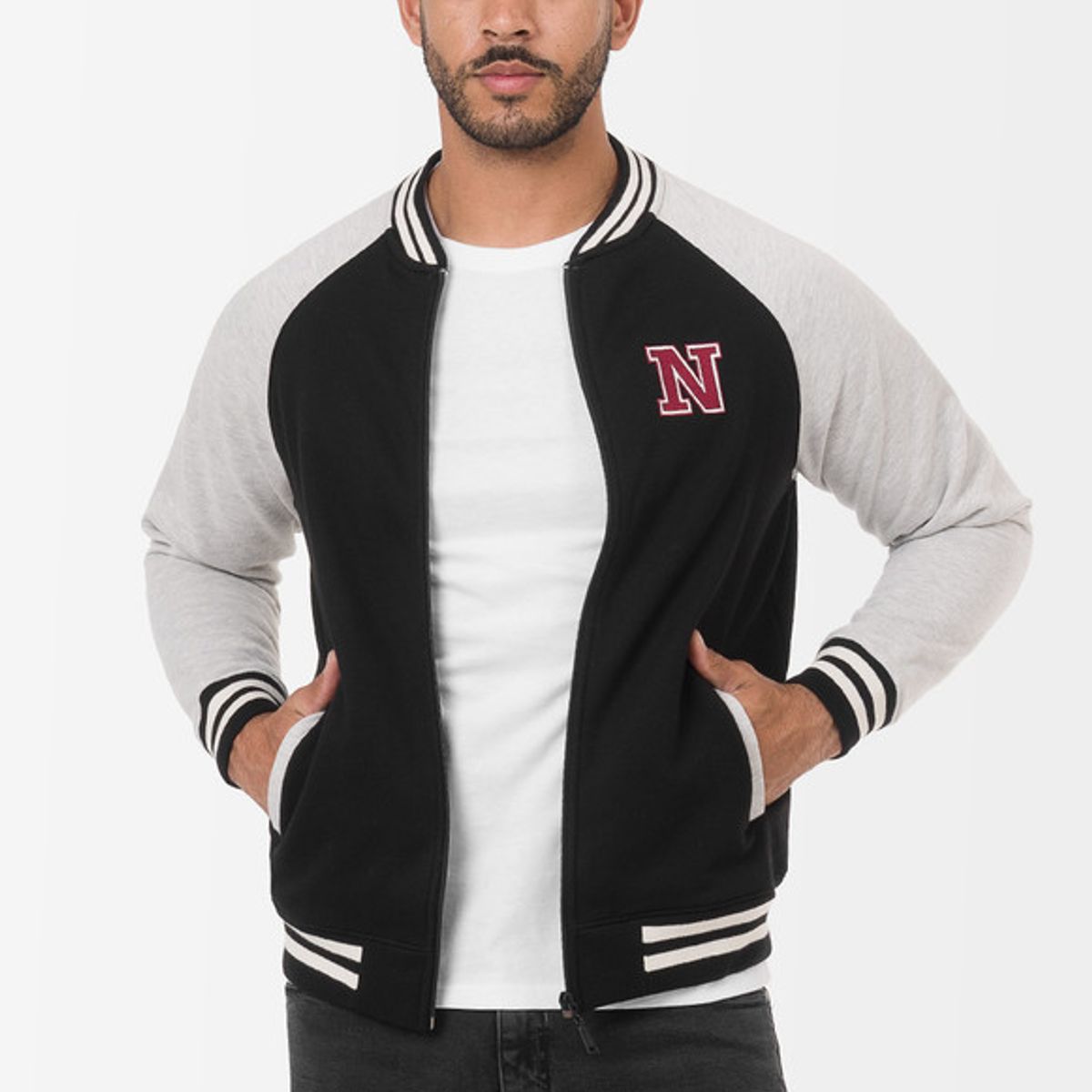 Norton - Poleras Zipper Franela Darwuin Hombre