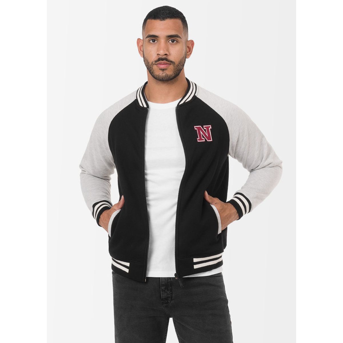 Norton - Poleras Zipper Franela Darwuin Hombre