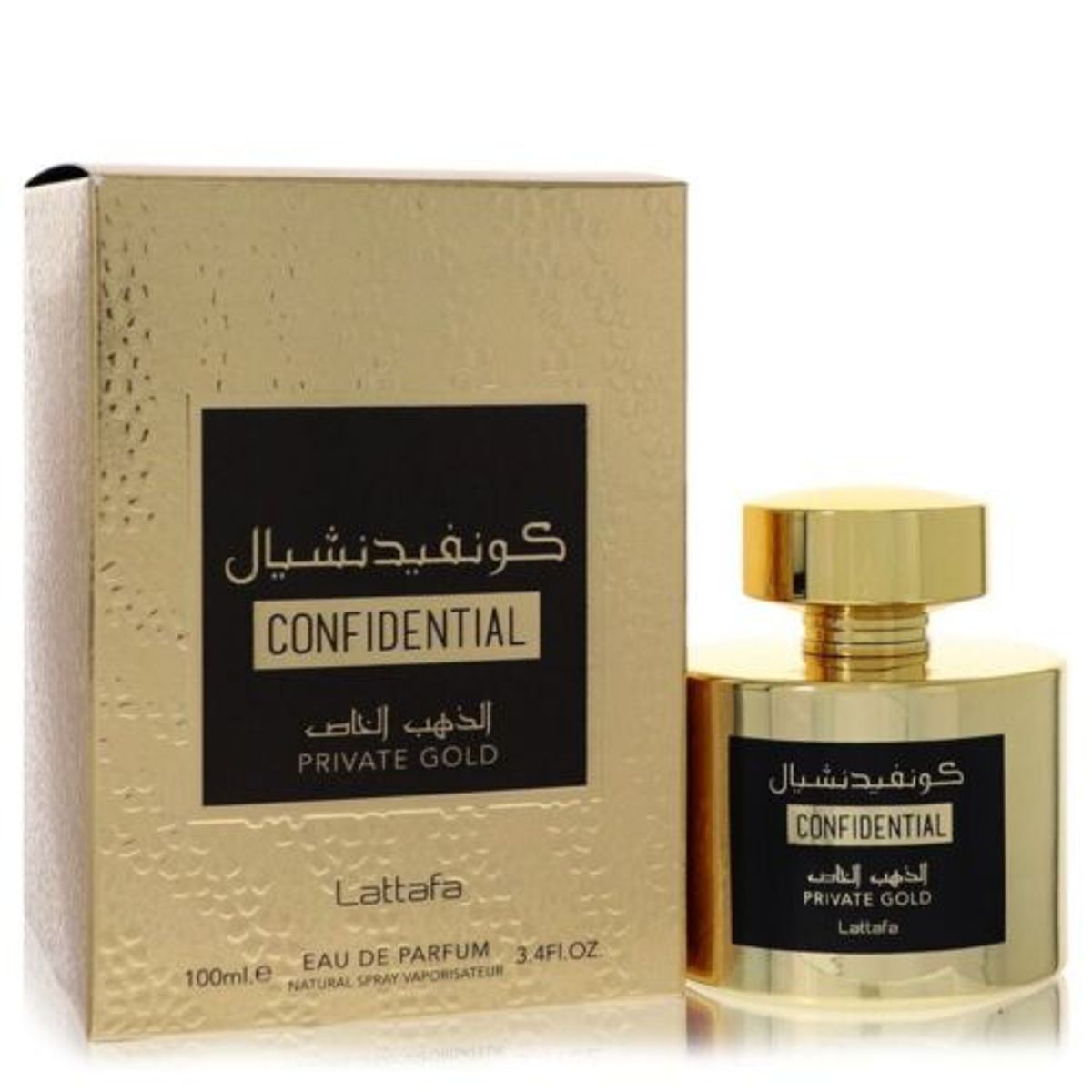 LATTAFA - Confidential Private Gold Eau De Parfum - Lattafa