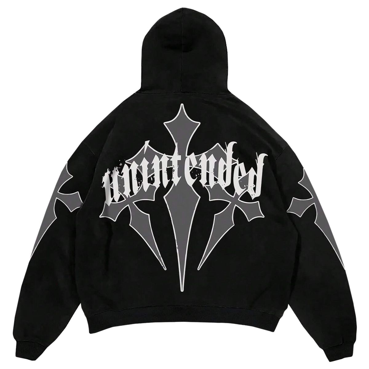 YANSUS - Polera Hombre Yansus Negro Estampado Manga Largan Unintended