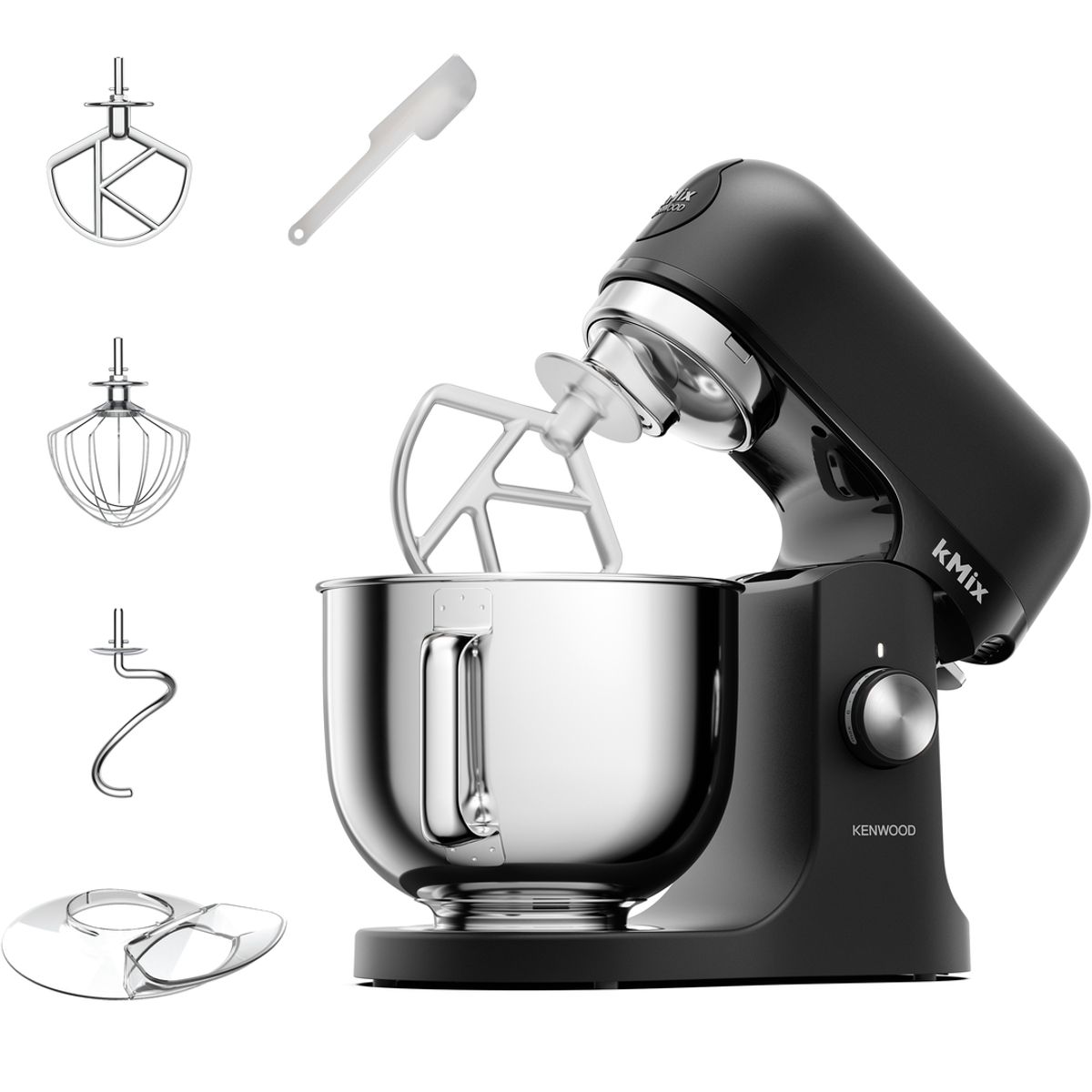 KENWOOD - Batidora De Pedestal kMIX KMX751ABK Sleek Black