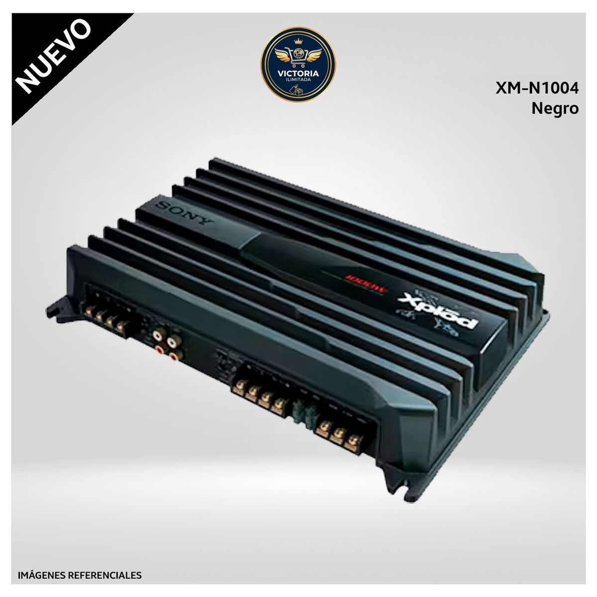 SONY - Sony Amplificador estéreo para auto de 4 canales XM-N1004