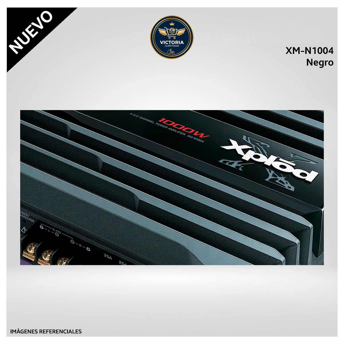 SONY - Sony Amplificador estéreo para auto de 4 canales XM-N1004