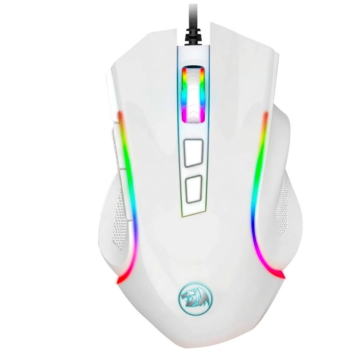 REDRAGON - Mouse Gamer RGB Redragon Cobra Blanco M711