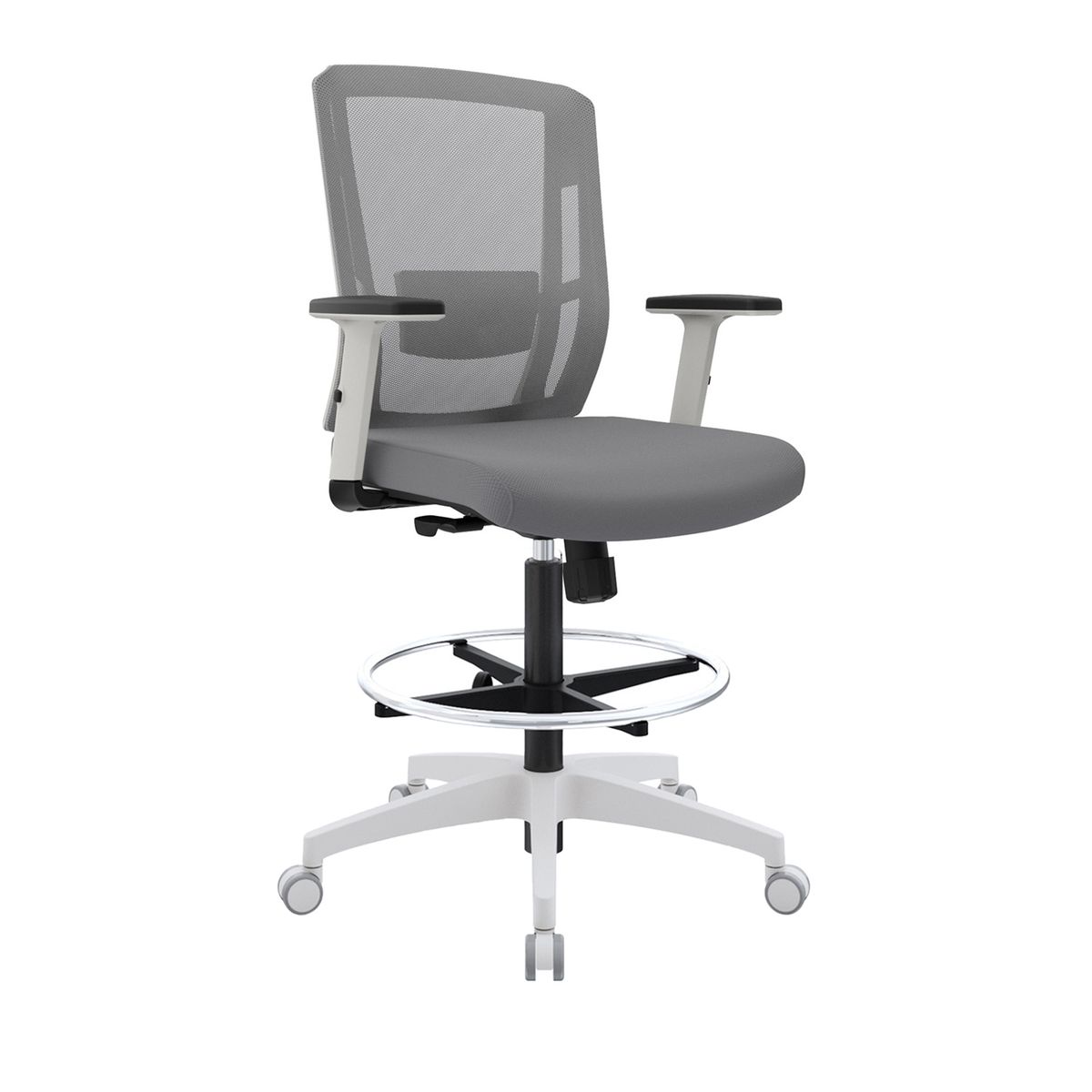 OFIDEAS - Silla Cajero Delphi II Gris Bn Anb Ofideas