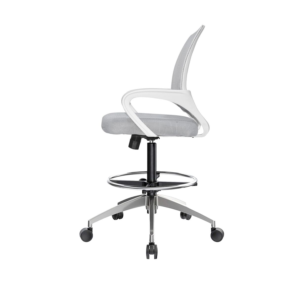 OFIDEAS - Silla Atlantis Cajero BlancoGris Ba Ac Ofideas