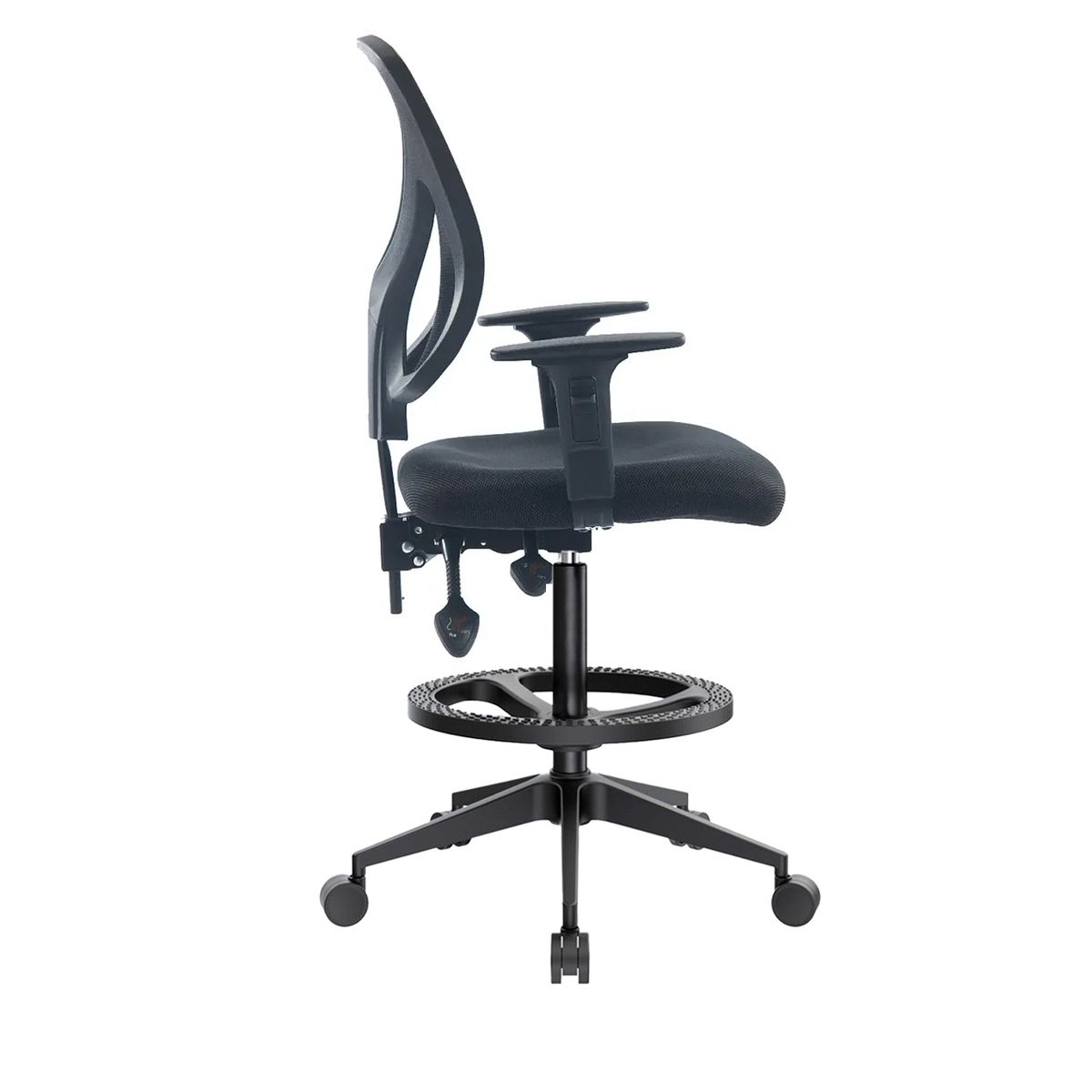 OFIDEAS - Silla Dubai Ve Cajero Ergonómica Bn An Negro Ofideas