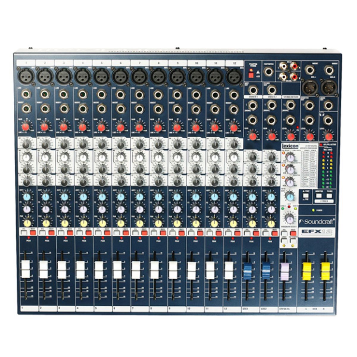 SOUNDCRAFT - Mezclador Soundcraft EFX12 – 12 Canales con Efectos