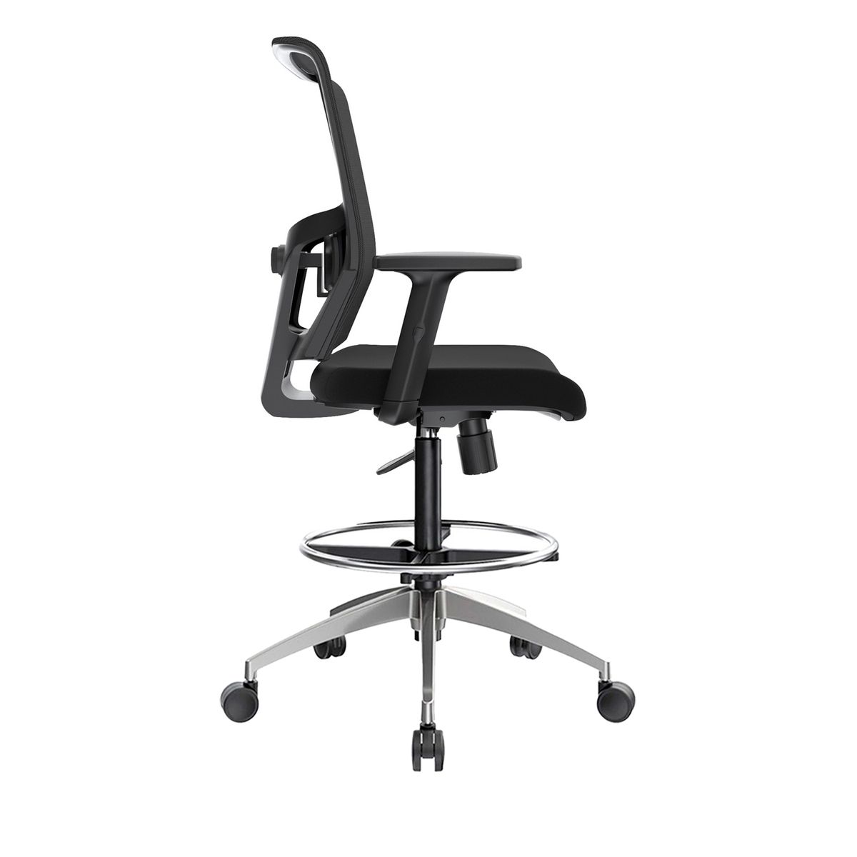 OFIDEAS - Silla Delphi I Cajero Ergonómica Ba Ac Negro Ofideas