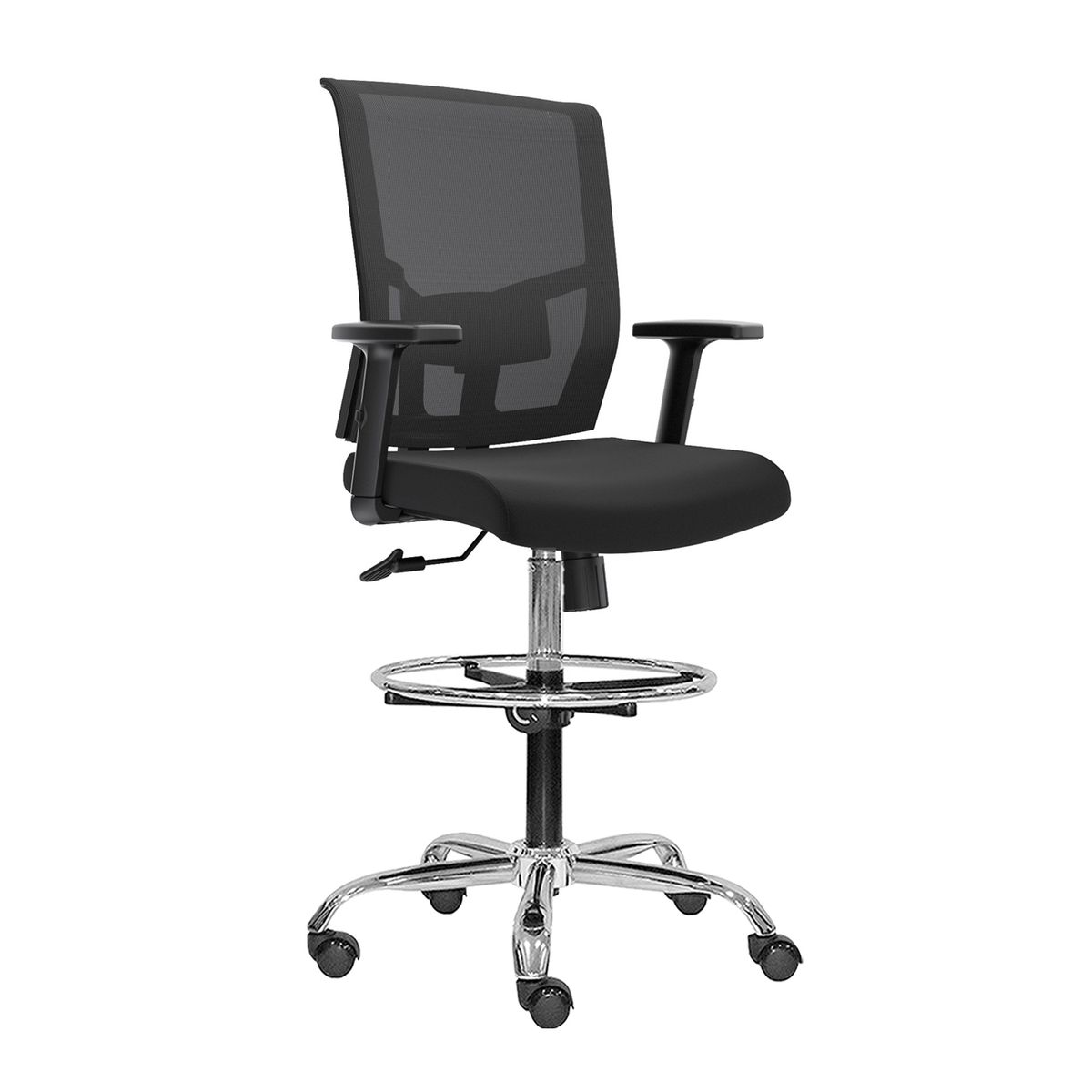 OFIDEAS - Silla Delphi I Cajero Ergonómica Bc Ac Negro Ofideas