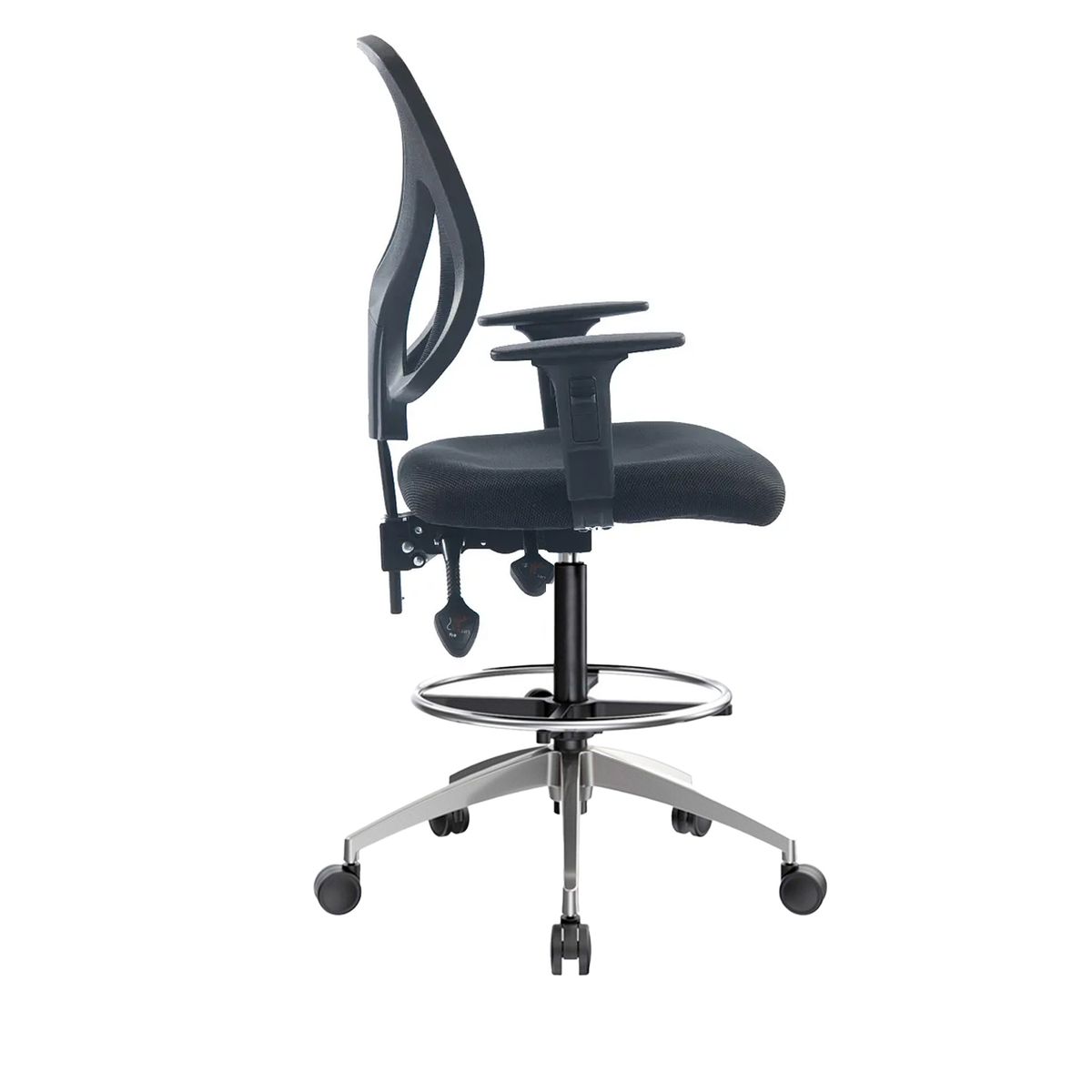 OFIDEAS - Silla Dubai Ve Cajero Ergonómica Ba Ac Negro Ofideas