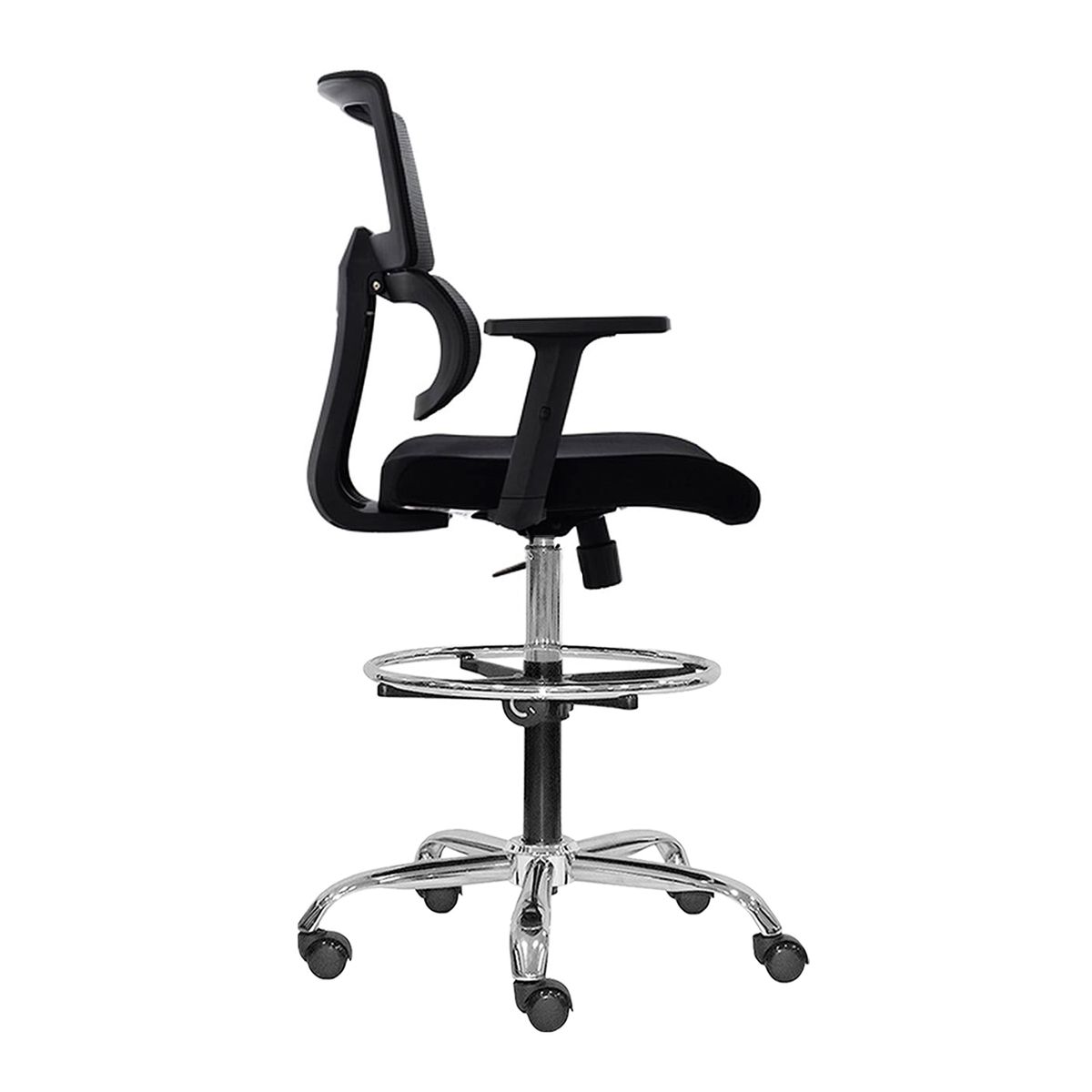OFIDEAS - Silla Flip Cajero Bc Ac Negro Ofideas