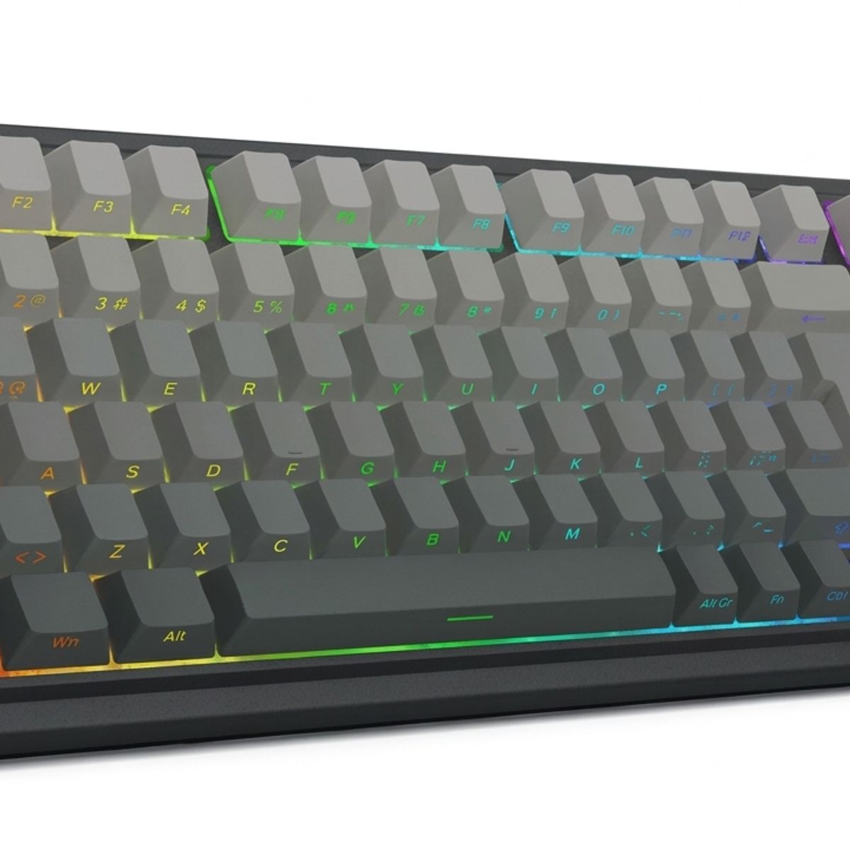 REDRAGON - Teclado Gamer Redragon Eisa Max K686SP-RGB-MAX Español Tri-modo Negro