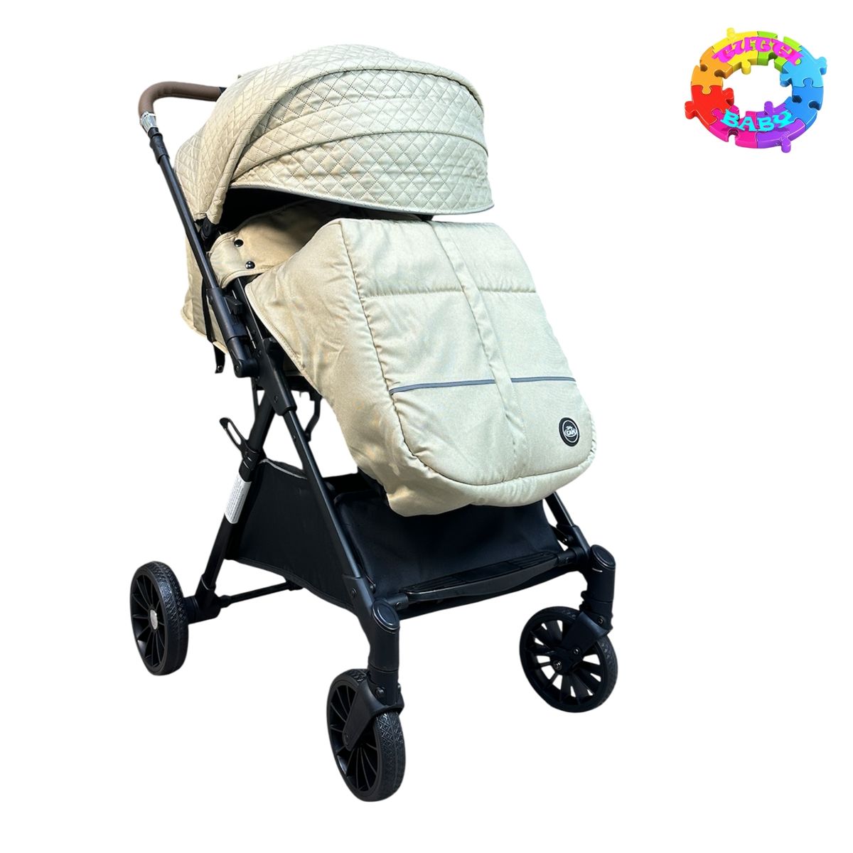 HI BABY - COCHE MALETA  "MARSELLA"  DE LUJO CON MANGO REVERSIBLE