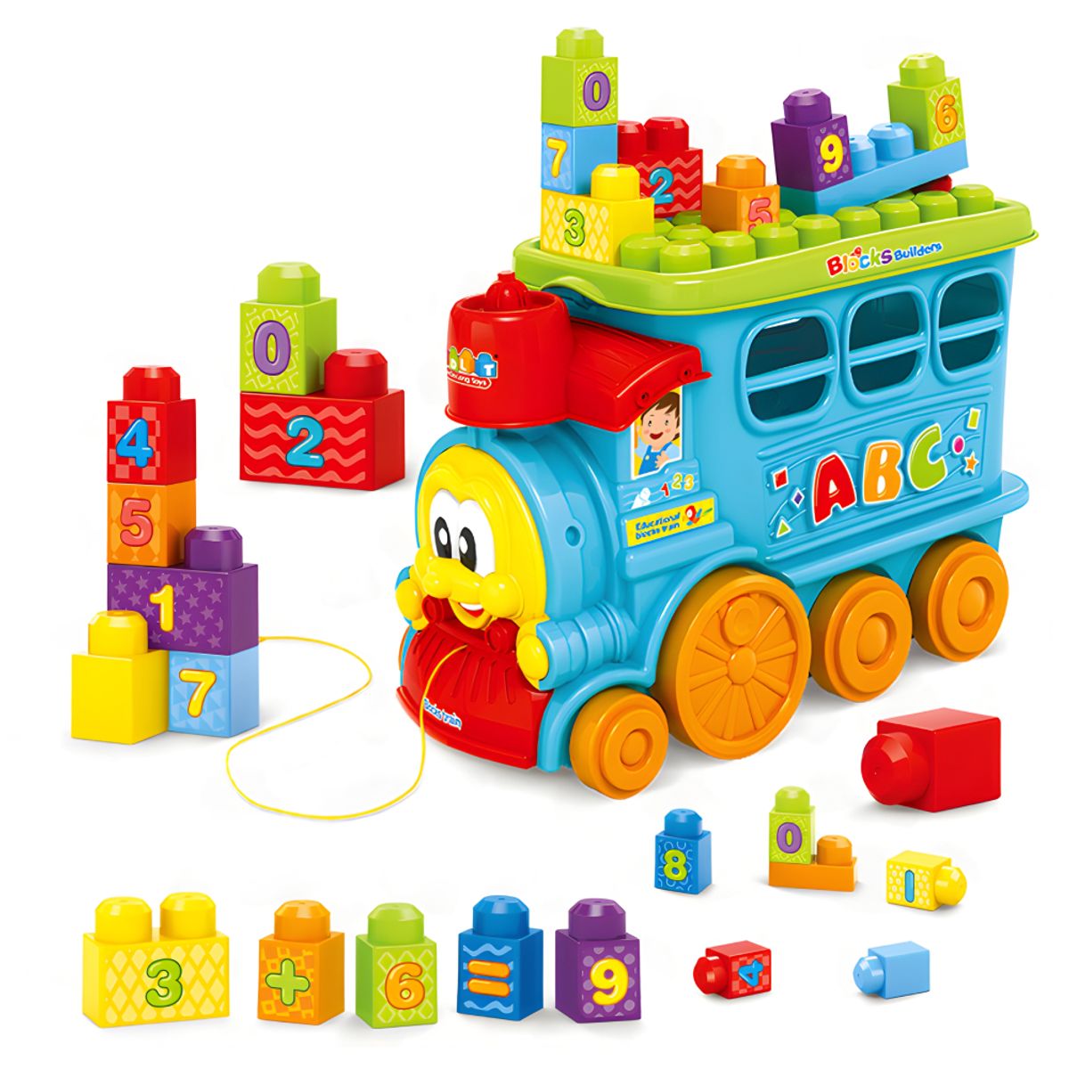 GENERICO - Tren de Aprendizaje Juego de Construcción Educativo para Niños