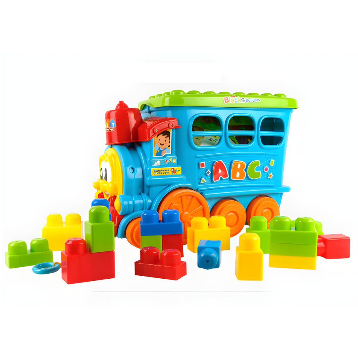GENERICO - Tren de Aprendizaje Juego de Construcción Educativo para Niños